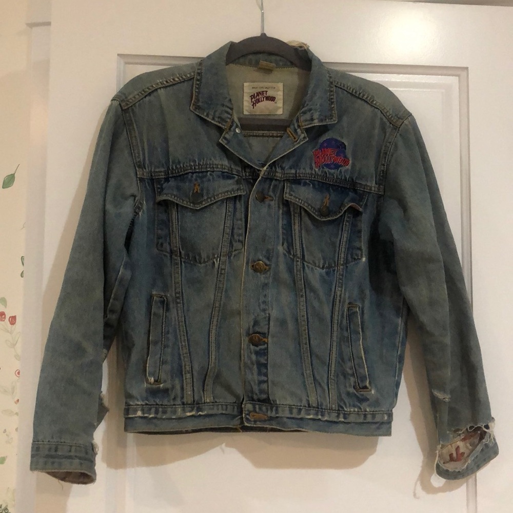 Planet Hollywood Vintage Denim Jacket | HONOLULU